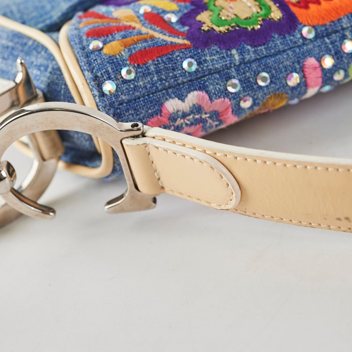 Christian Dior Embroidery Saddle