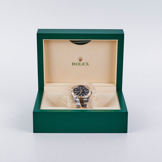 Rolex Datejust 41mm Two Toned Black Watch 126333