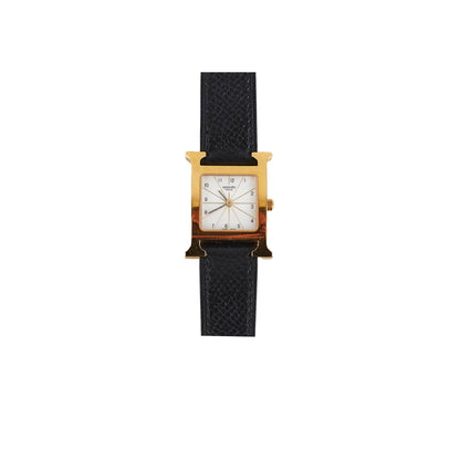 Hermes H Watch 30mm Navy Blue
