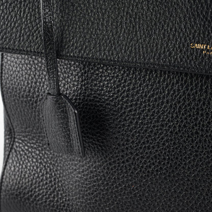 Saint Laurent Sac Moujik Black Top Handle