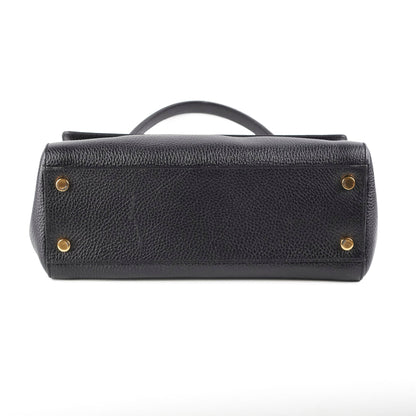 Saint Laurent Sac Moujik Black Top Handle