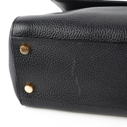 Saint Laurent Sac Moujik Black Top Handle