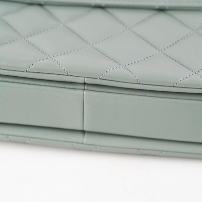 Chanel Large Trendy CC Top Handle Blue/Green