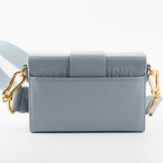 Dior 30 Montaigne Bag Blue-Gray