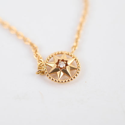 Christian Dior Collier Halskette Rose Des Vents Necklace