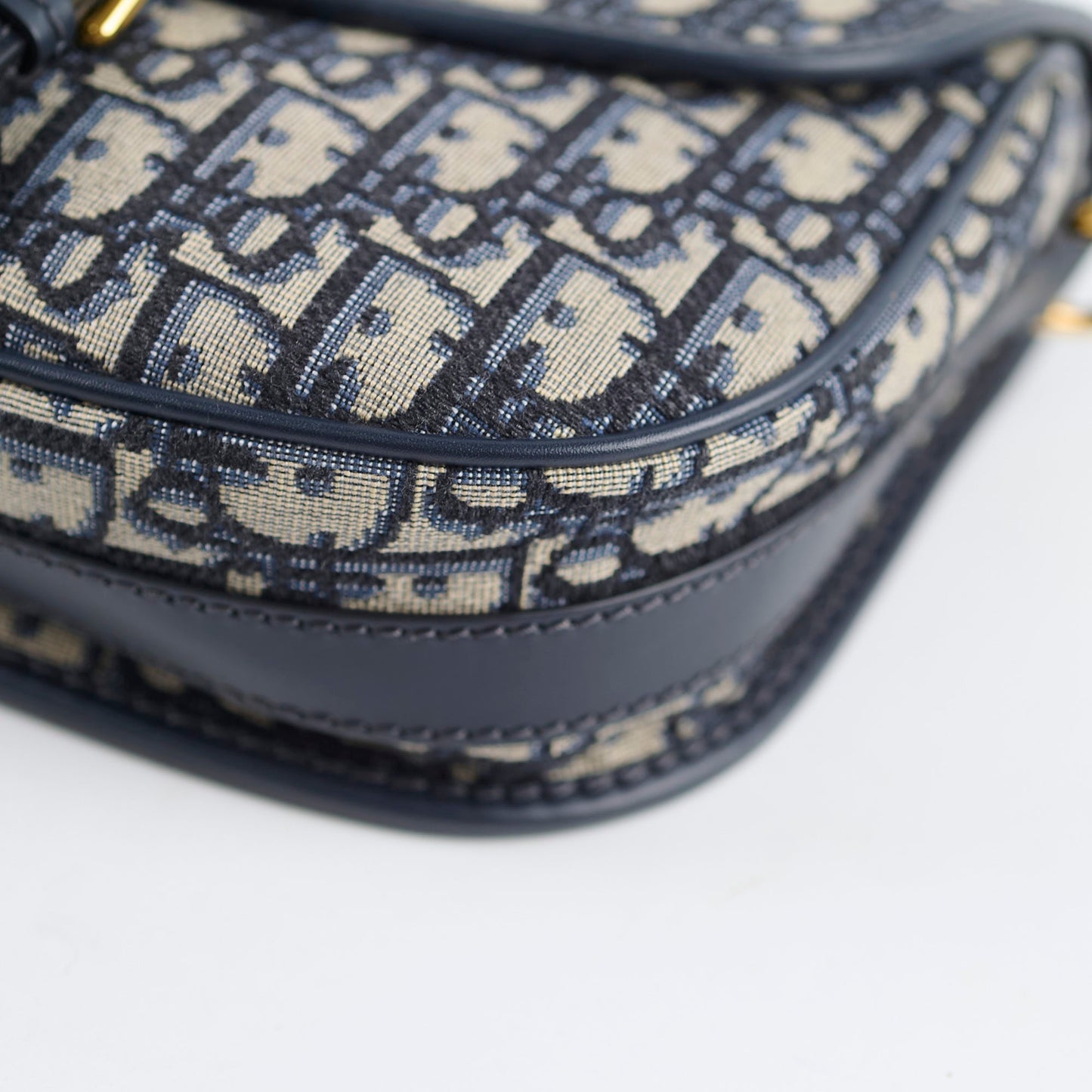 Dior Medium Oblique Bobby Bag Navy
