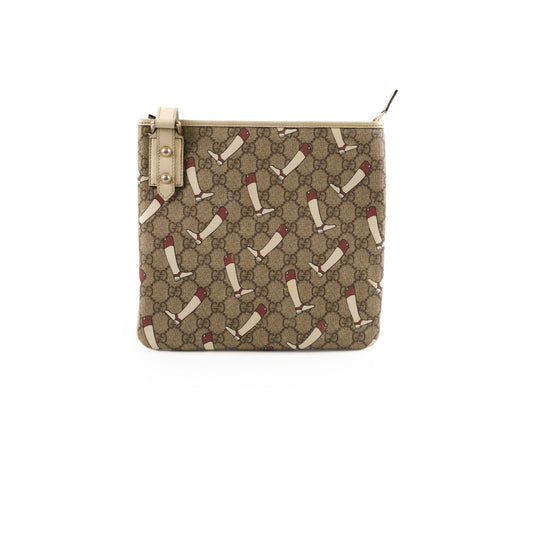 Gucci Messenger Monogram Boot Crossbody Bag