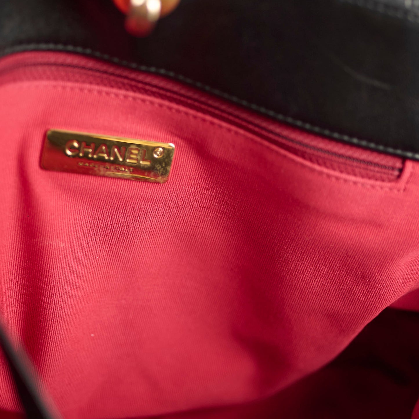 Chanel 19 Black Shoulder Tote Bag- Microchipped 2022