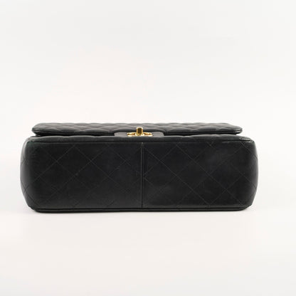 Chanel Jumbo Double Flap Lambskin Black GHW (19 series)