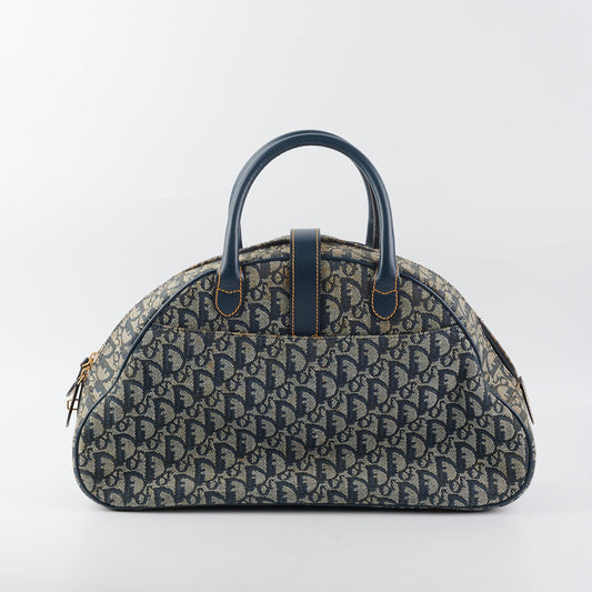 Dior Trotter Boston Bag Navy