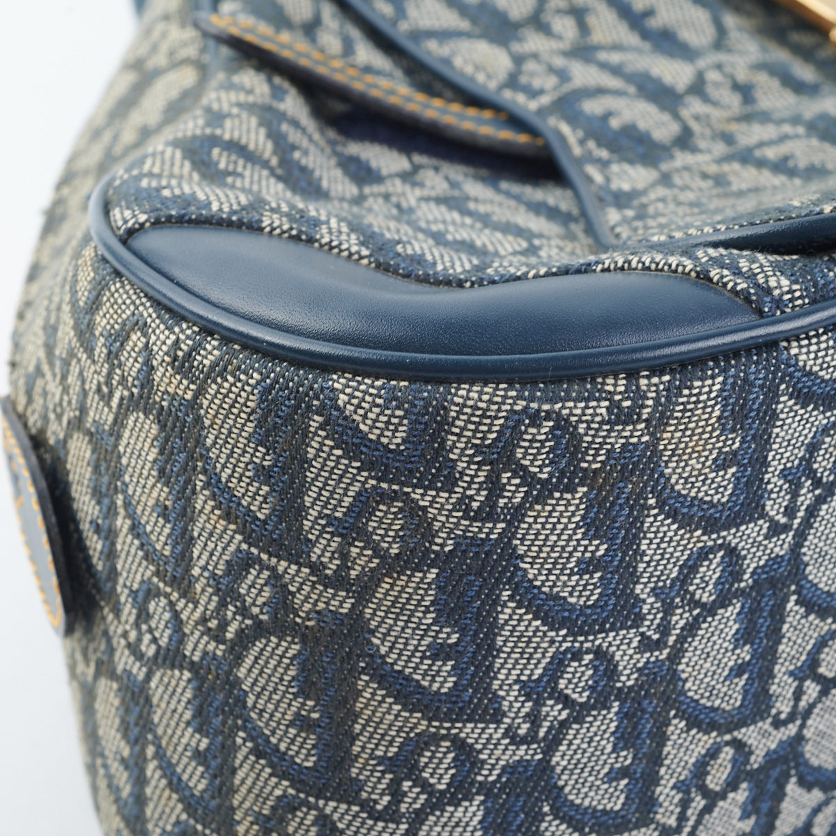 Dior Trotter Boston Bag Navy