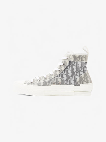 Christian Dior B23 White  / Grey Oblique Rubber EU 42 UK 8