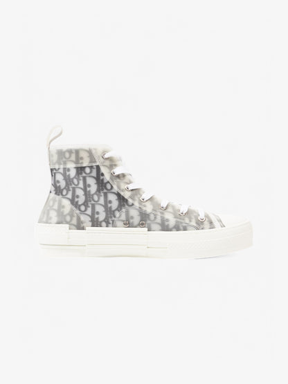 Christian Dior B23 White  / Grey Oblique Rubber EU 42 UK 8