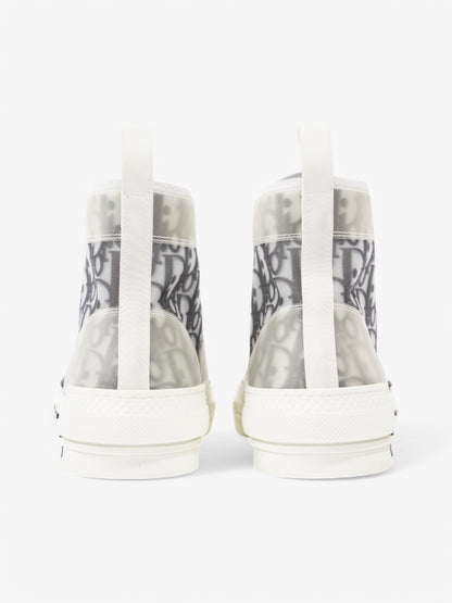 Christian Dior B23 White  / Grey Oblique Rubber EU 42 UK 8