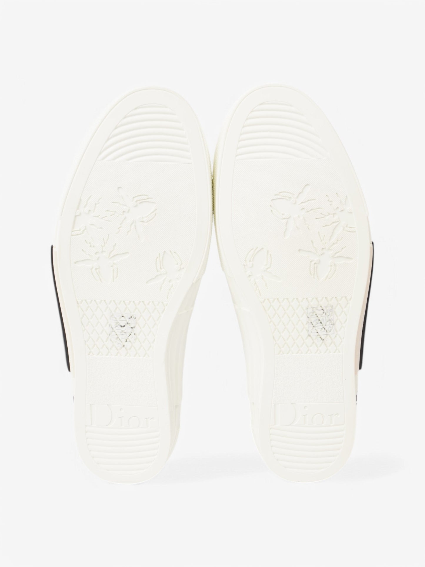 Christian Dior B23 White  / Grey Oblique Rubber EU 42 UK 8