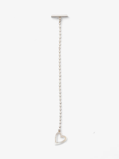 Gucci Heart Toggle Bracelet Silver Silver Sterling 17