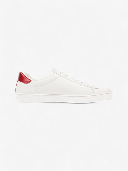 Gucci Ace GG Stripe Sneakers White  / Red / Green Leather EU 45 UK 11