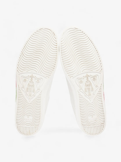Gucci Ace GG Stripe Sneakers White  / Red / Green Leather EU 45 UK 11