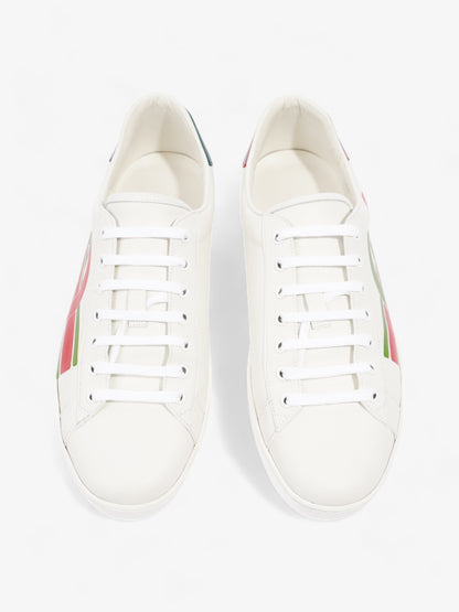 Gucci Ace GG Stripe Sneakers White  / Red / Green Leather EU 45 UK 11