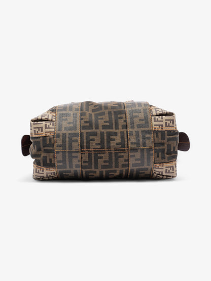 Fendi Boston Brown Zucca Canvas