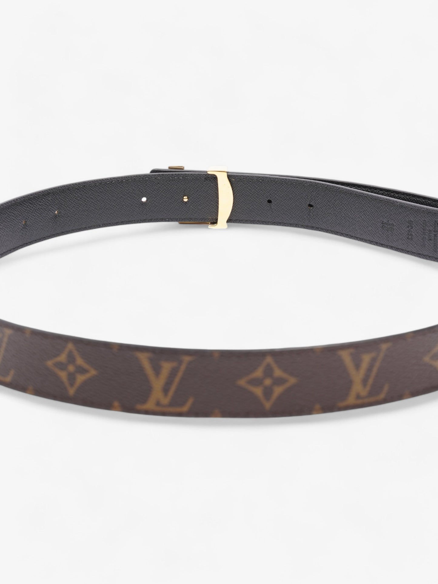 Louis Vuitton Initials Belt Monogram Coated Canvas 90cm 36"