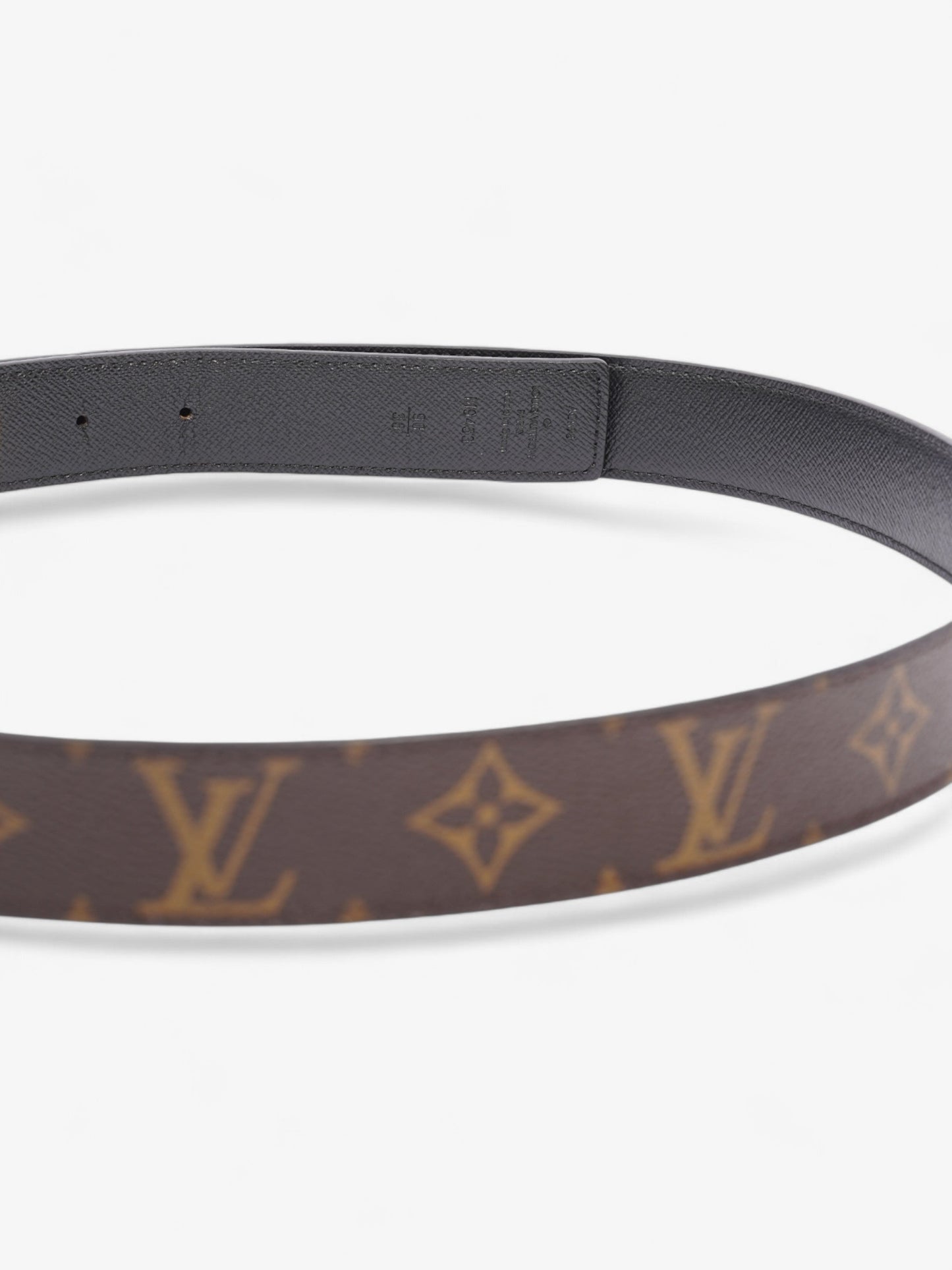 Louis Vuitton Initials Belt Monogram Coated Canvas 90cm 36"