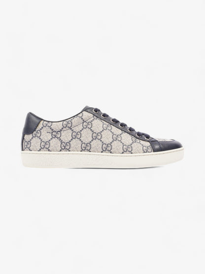 Gucci Brooklyn GG Supreme Sneakers Beige  / Navy Canvas EU 36 UK 3