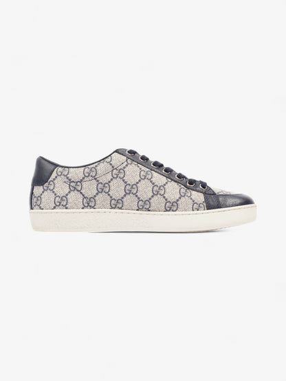 Gucci Brooklyn GG Supreme Sneakers Beige  / Navy Canvas EU 36 UK 3