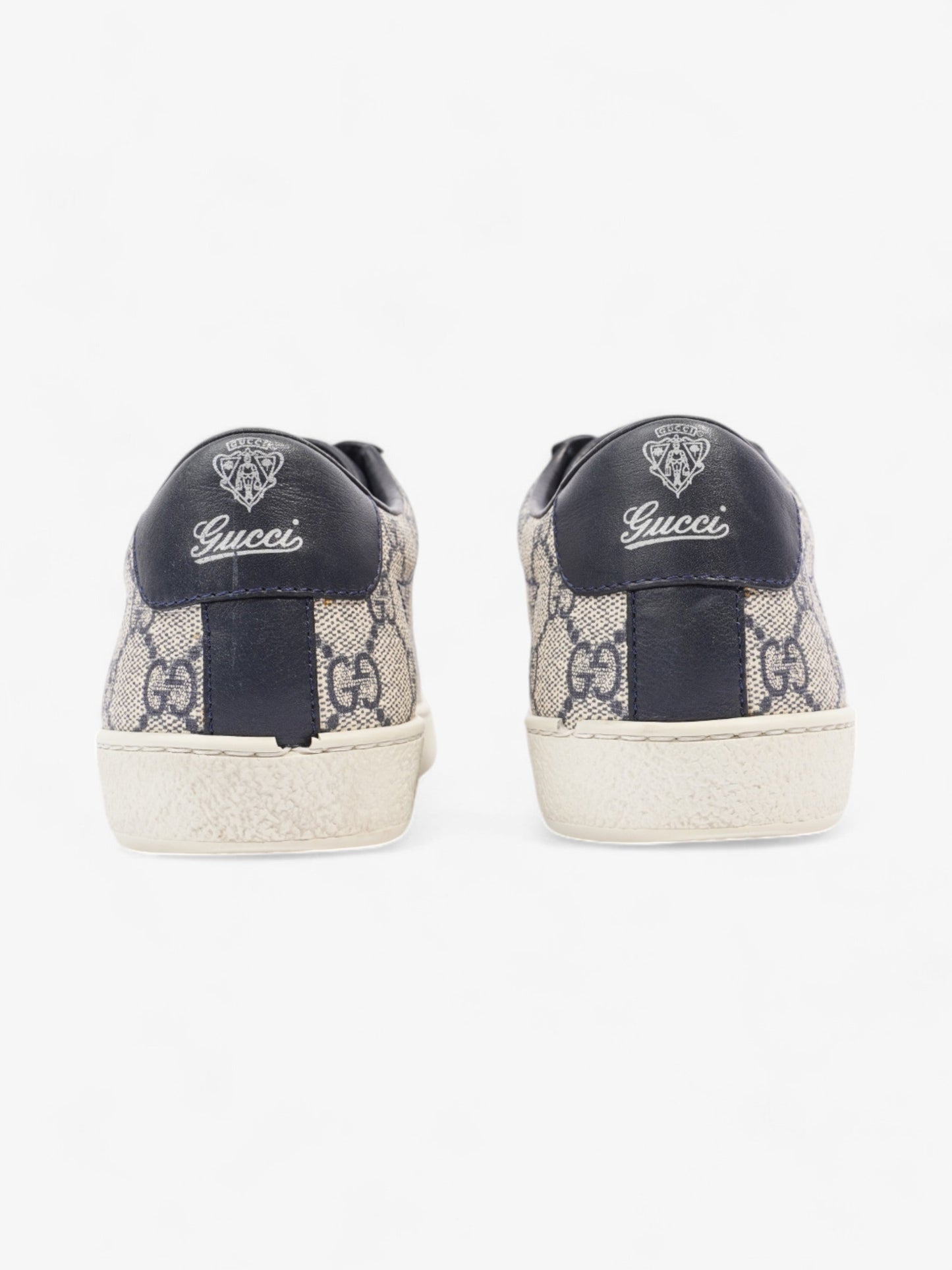 Gucci Brooklyn GG Supreme Sneakers Beige  / Navy Canvas EU 36 UK 3
