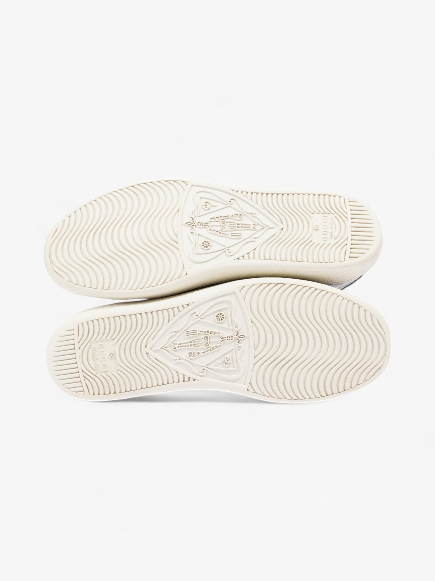 Gucci Brooklyn GG Supreme Sneakers Beige  / Navy Canvas EU 36 UK 3