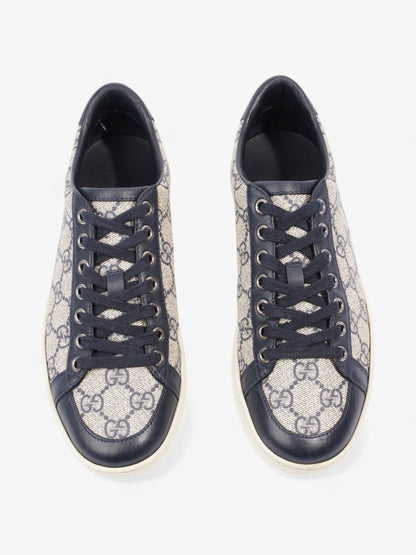 Gucci Brooklyn GG Supreme Sneakers Beige  / Navy Canvas EU 36 UK 3