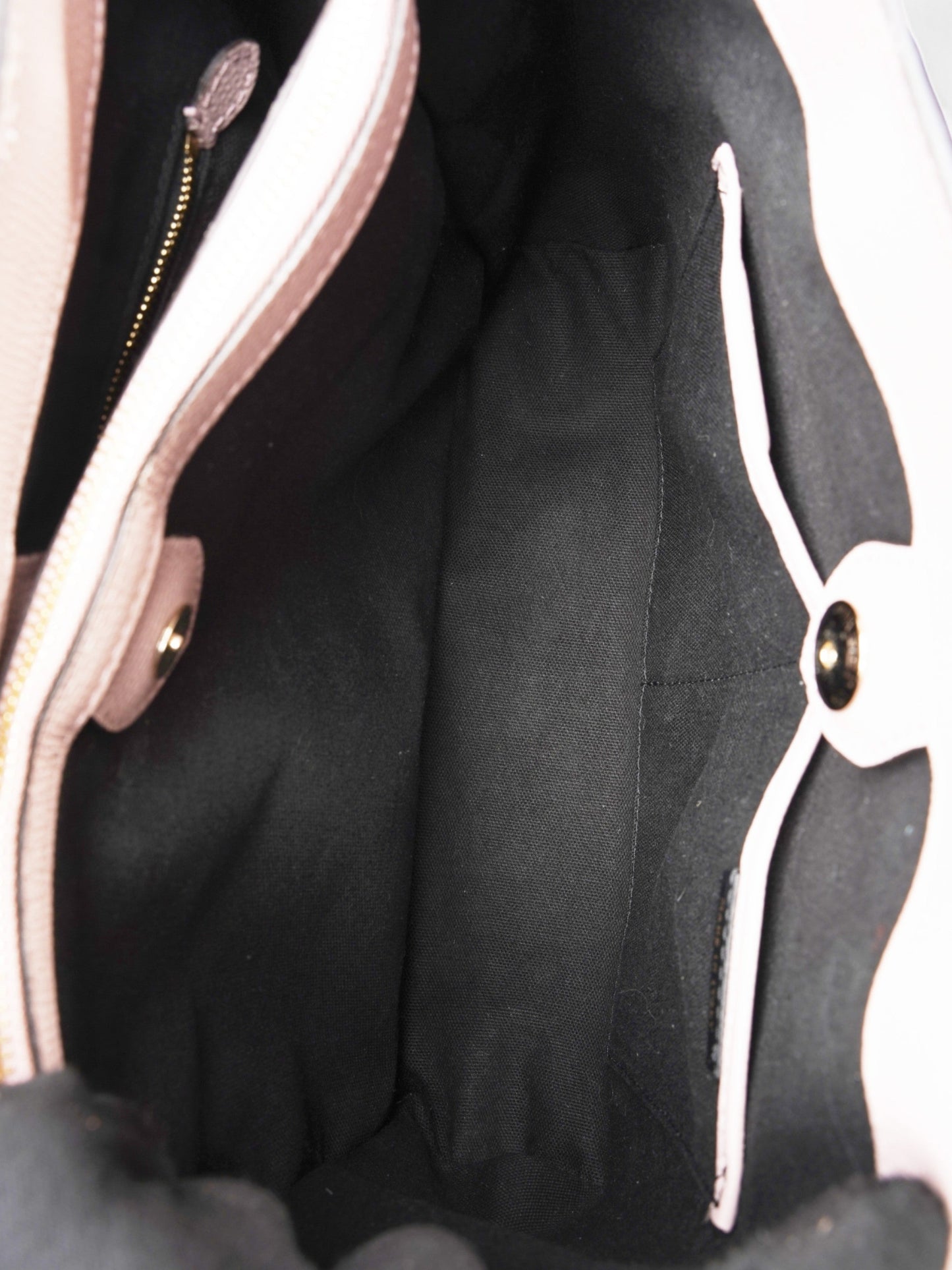 Burberry Banner Bag Pale Orchid / House Check Calfskin Leather Medium