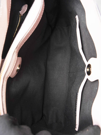 Burberry Banner Bag Pale Orchid / House Check Calfskin Leather Medium