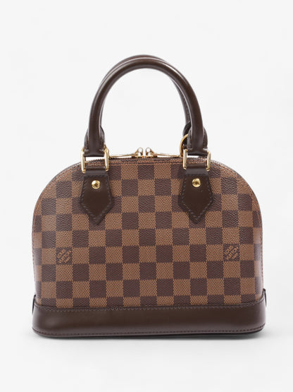 Louis Vuitton Alma Damier Ebene Coated Canvas BB