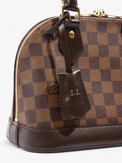 Louis Vuitton Alma Damier Ebene Coated Canvas BB