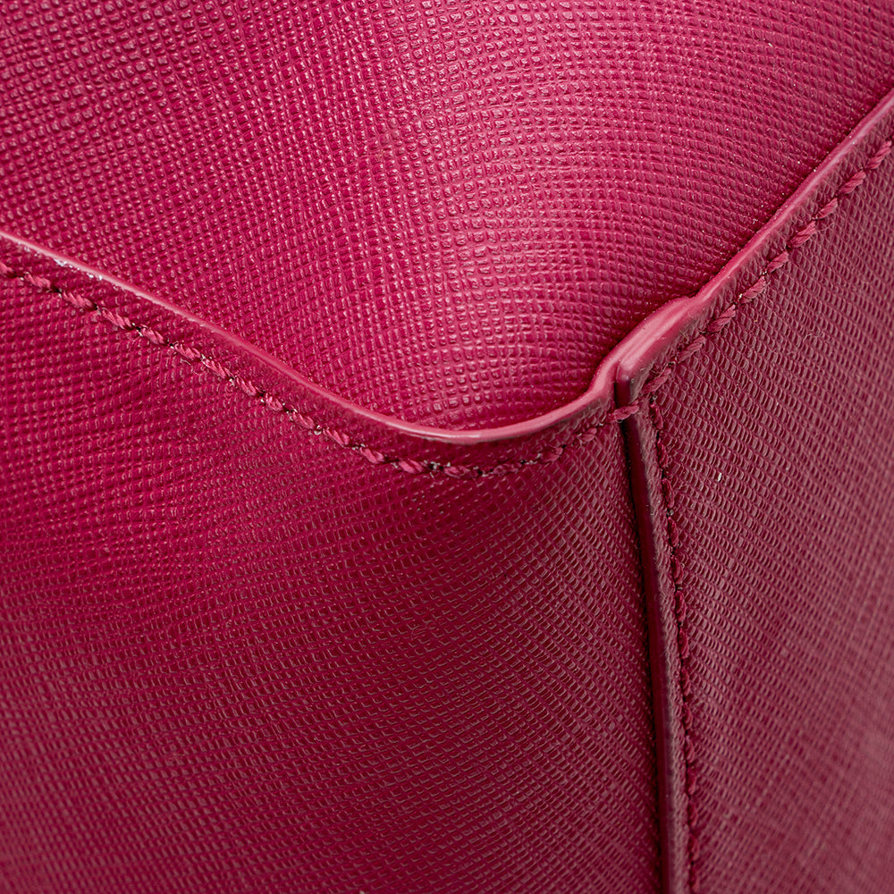 Tory Burch Leather Robinson Tote (SHF-14950)