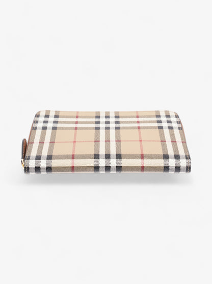 Burberry Travel Organiser Archive Beige Coated Canvas