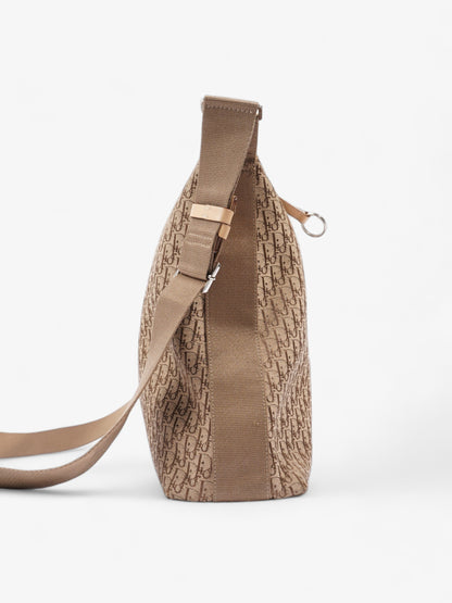 Christian Dior Trotter Beige Oblique Canvas Large