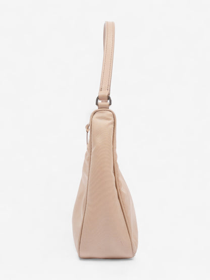 Prada Mini Re-Edition 2005 Beige Nylon