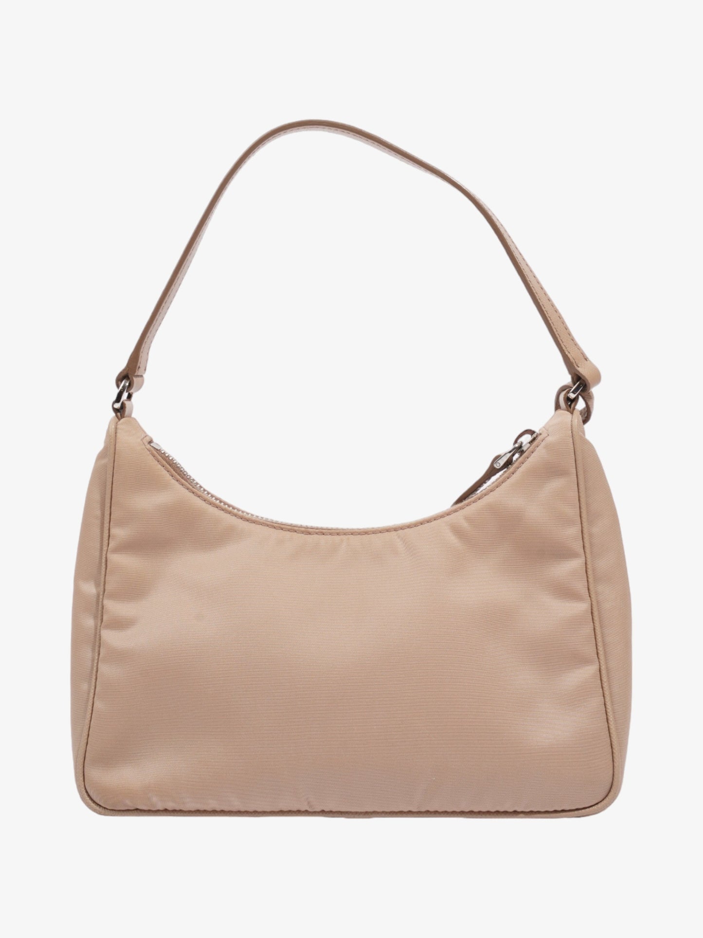 Prada Mini Re-Edition 2005 Beige Nylon