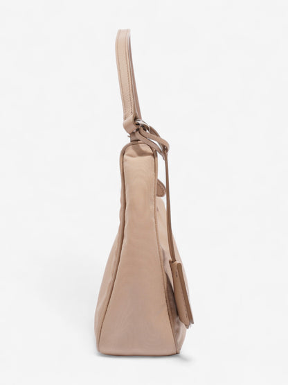 Prada Mini Re-Edition 2005 Beige Nylon