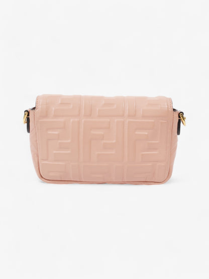 Fendi Baguette Light Rose Nappa Leather Mini
