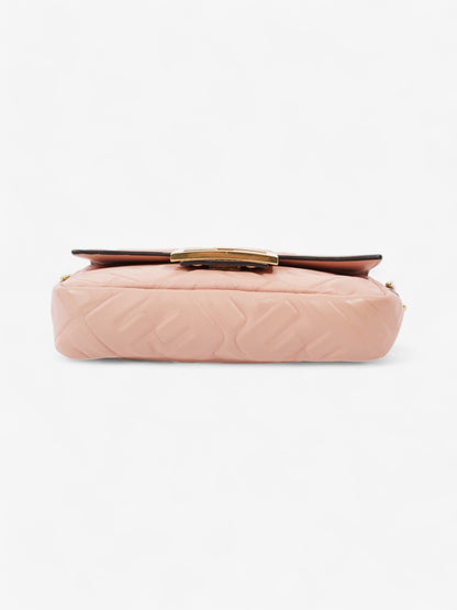 Fendi Baguette Light Rose Nappa Leather Mini