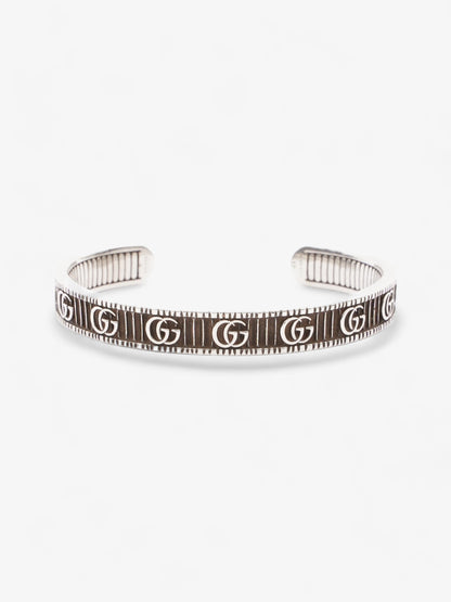 Gucci Double G Bracelet Silver Silver Sterling 17