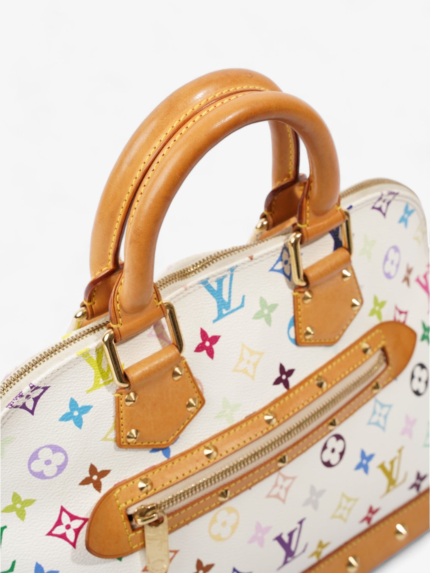 Louis Vuitton Alma Multicoloured Monogram Coated Canvas