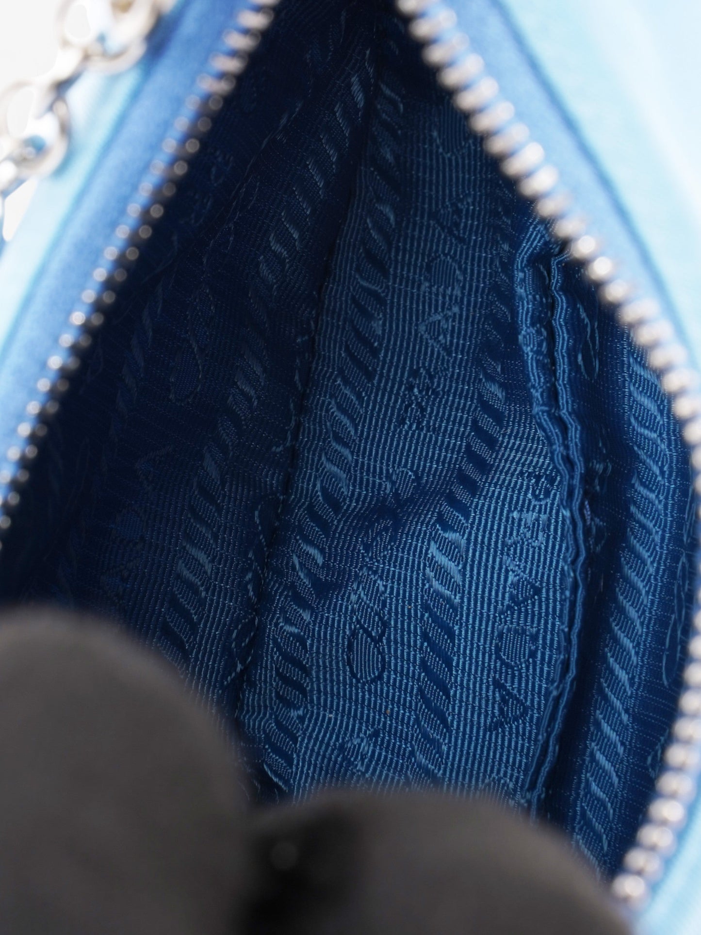 Prada Re-Edition 2000 Baby Blue Nylon Mini