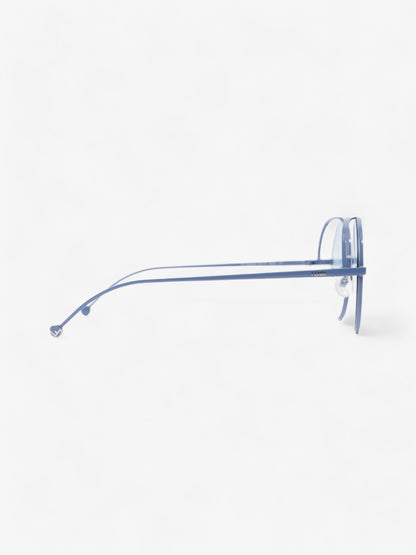 Fendi Round Sunglasses Blue Base Metal 135mm