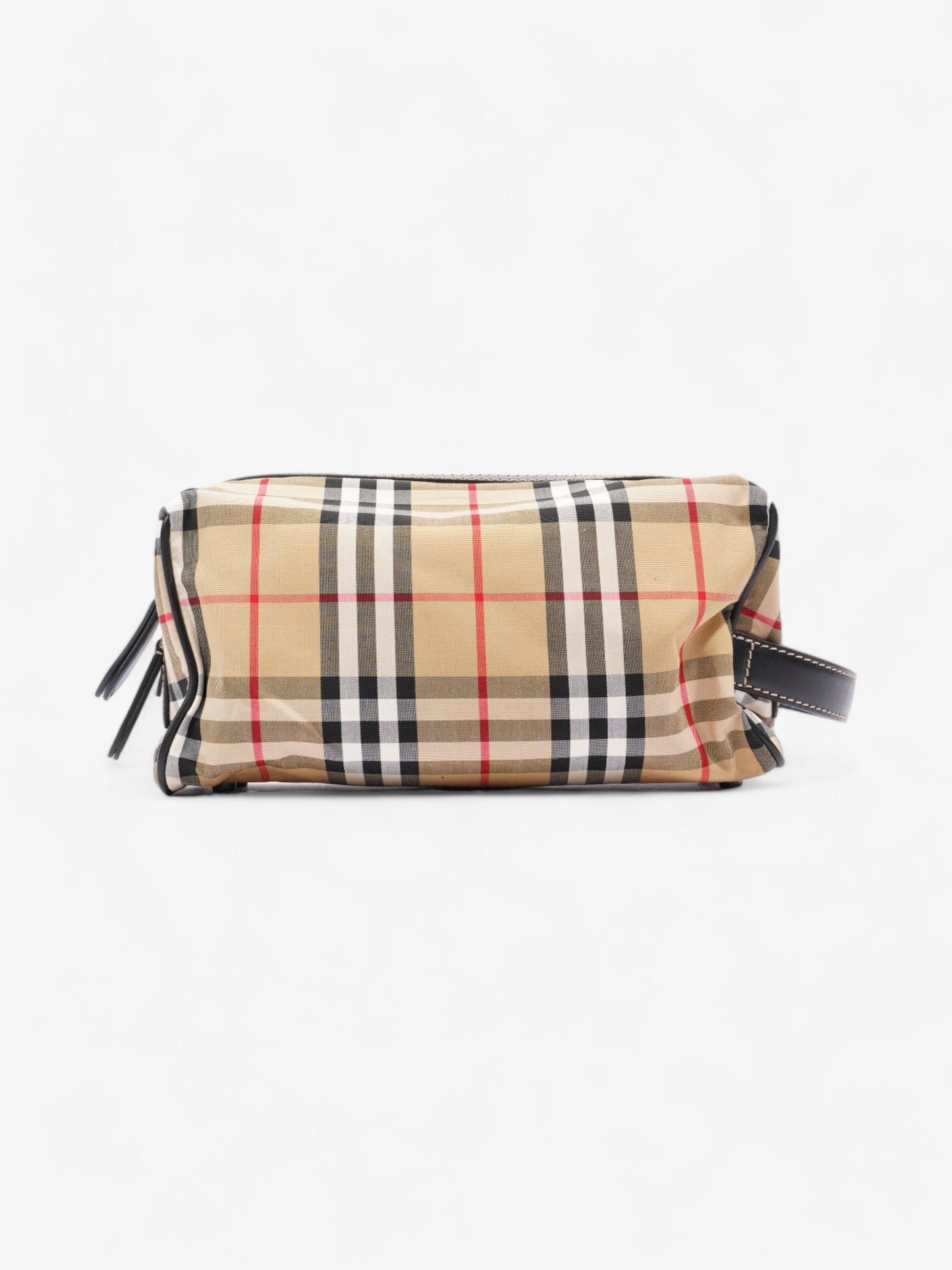 Burberry Bonded Washbag Vintage Check / Blue Canvas
