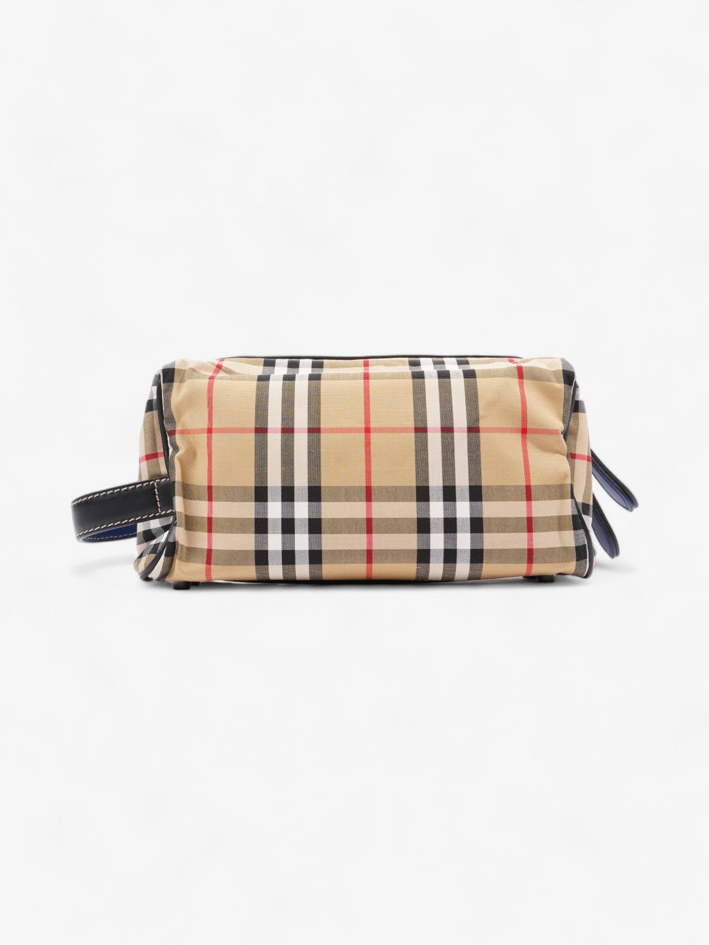 Burberry Bonded Washbag Vintage Check / Blue Canvas