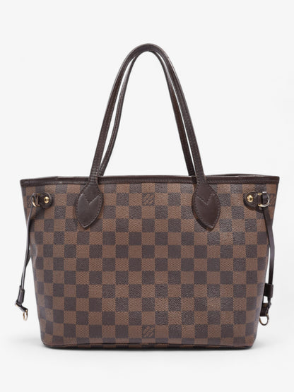 Louis Vuitton Neverfull Damier Ebene Coated Canvas PM